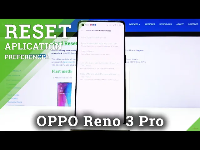 Video thumbnail for How to Erase Downloaded Apps in OPPO Reno 3 Pro – Reset App & App Settings