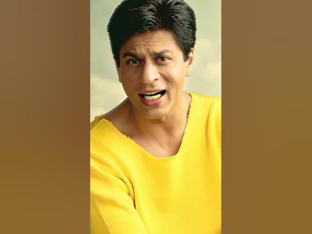 Video thumbnail for Ek Taraf Uska Ghar Ek Taraf mai kada /Shahrukh Khan ai remix song