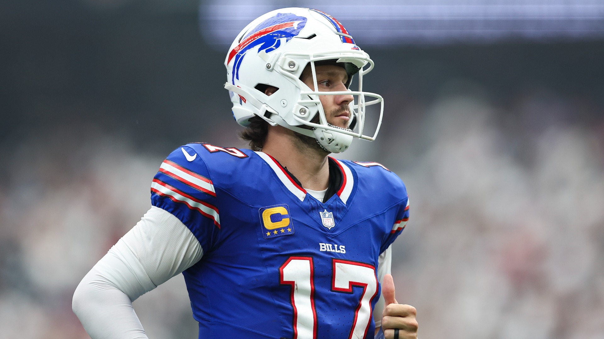 Video thumbnail for Josh Allen Dominates: 334 Yards, 4 TDs Against Houston