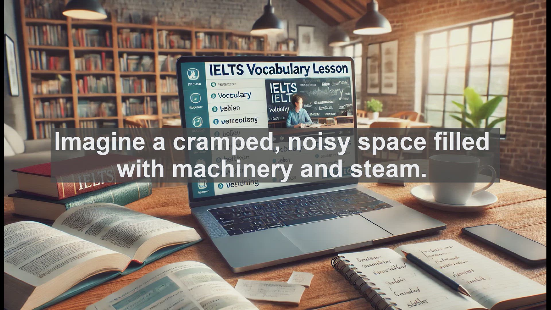 'Video thumbnail for 2500 Must Know IELTS 6.5 Vocabulary - Boilerroom: A Key IELTS Vocabulary Word Explained'