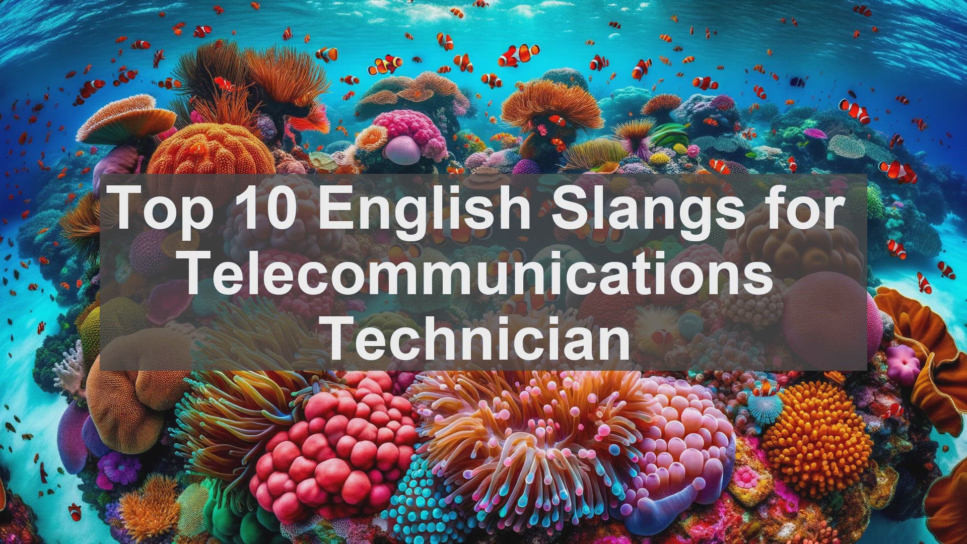 'Video thumbnail for Top 10 English Slangs for Telecommunications Technician'