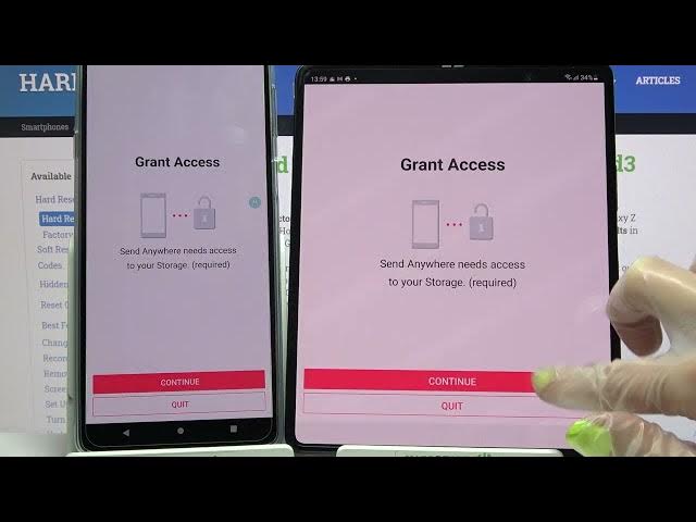 Video thumbnail for How To Transfer Files From MOTOROLA Device To SAMSUNG Galaxy Z Fold 3