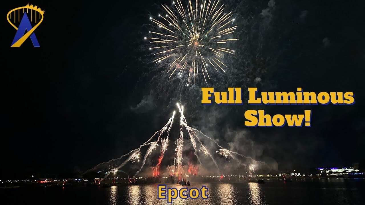 Video thumbnail for Full Luminous - The Symphony of Us Fireworks Show at Epcot