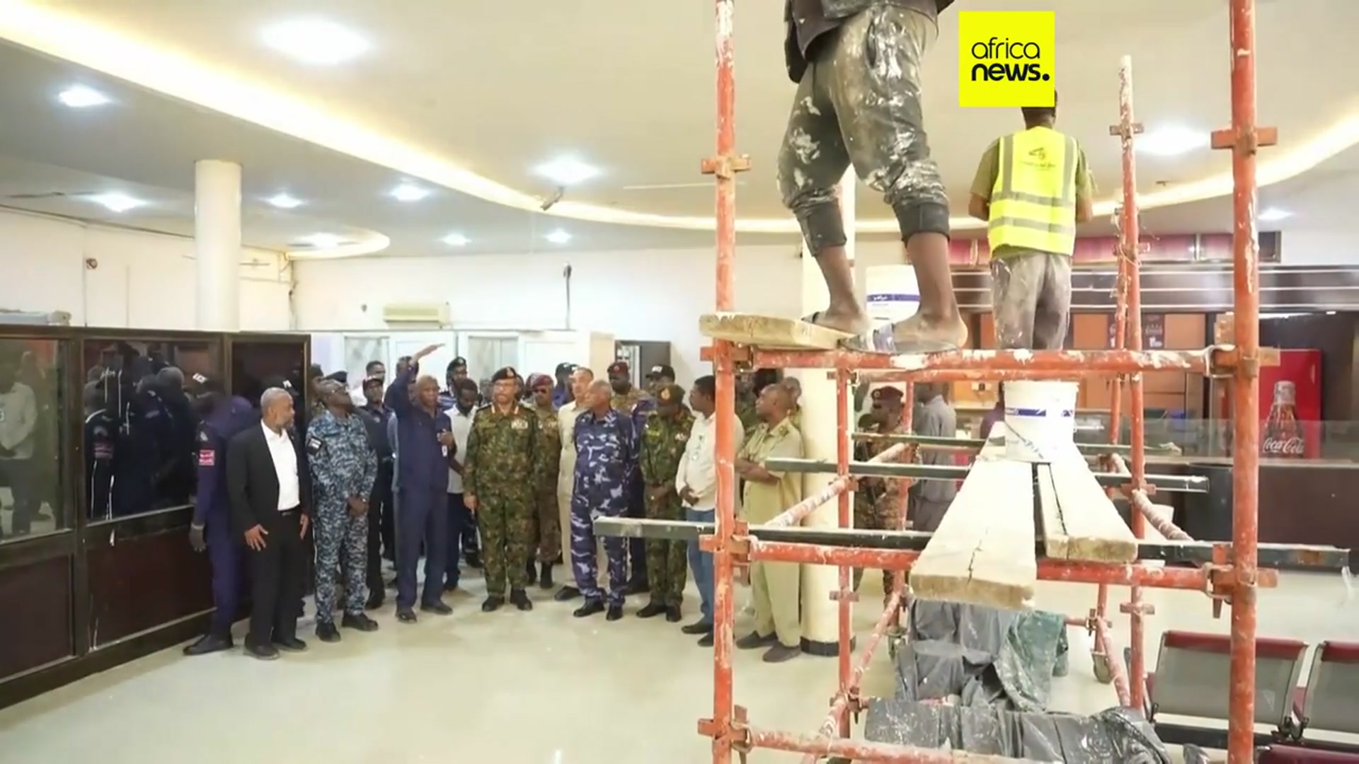 'Video thumbnail for Drone attack strikes Khartoum Airport hours before planned reopening'