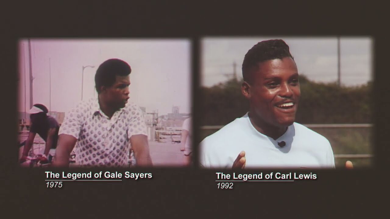 Video thumbnail for Greatest Sports Legends Then and Now - Features the Careers of Gayle Sayers and Carl Lewis.