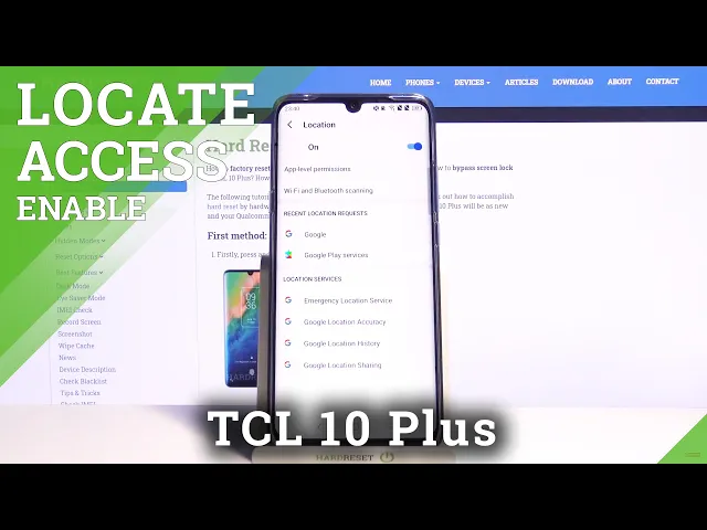 Video thumbnail for How to Turn On Location Option on TCL 10 Plus – Phone Geolocation