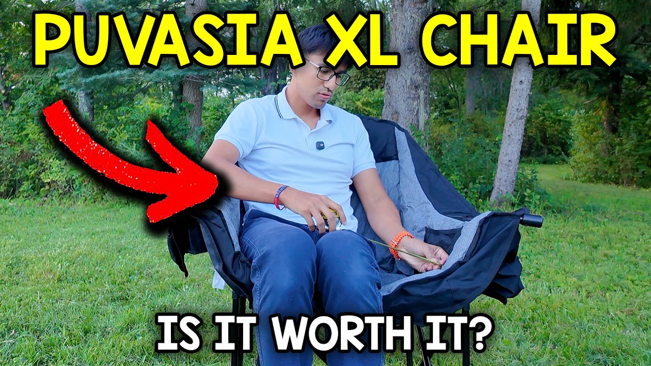 Video thumbnail for Why You NEED The Puvasia Camping Chair