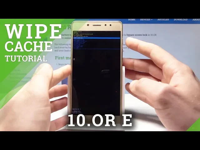 Video thumbnail for How to Wipe Cache Partition in 10.OR E - Delete Temporary Cache Files