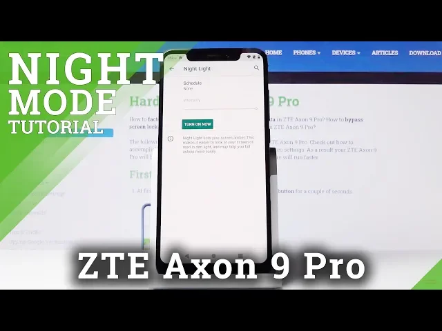 Video thumbnail for How to Activate Night Mode in ZTE Axon 9 Pro – Eye Comfort