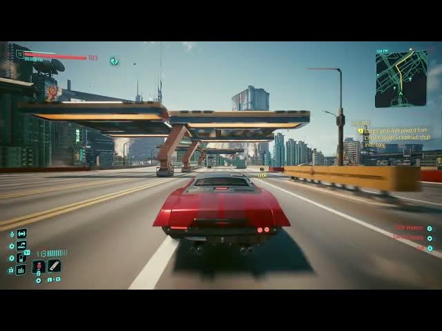 Video thumbnail for Cyberpunk 2077 - The Gig: Collect Your Reward From Wakako | Buy Upgrade Cyberware Gameplay | NS2