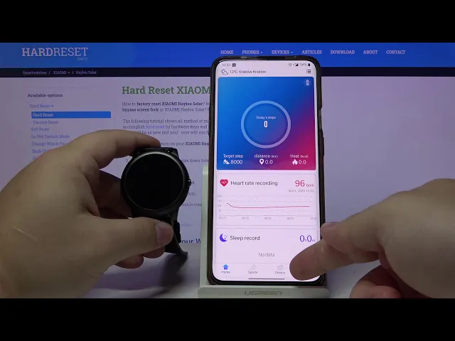 Video thumbnail for How to Hard Reset Xiaomi Haylou Solar via Application?