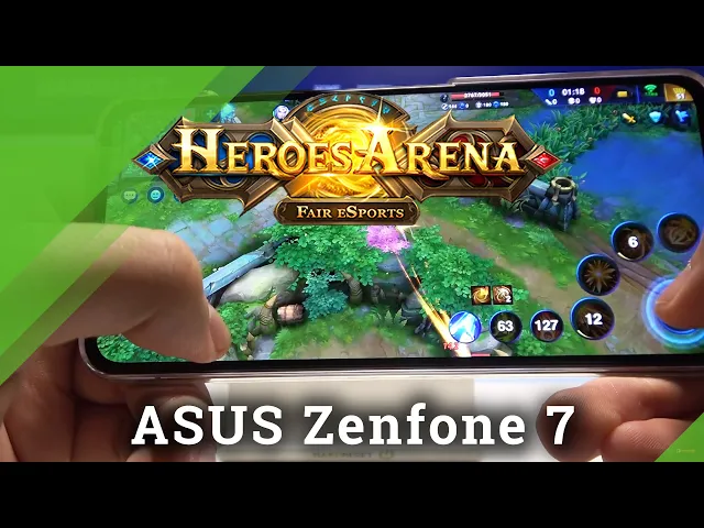 Video thumbnail for Heroes Arena Gameplay on ASUS Zenfone 7 – Gaming Checkup