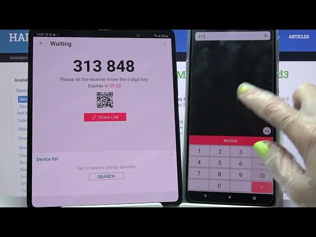 Video thumbnail for Transfer Files From Samsung Galaxy Z Fold 3 To Motorola Device