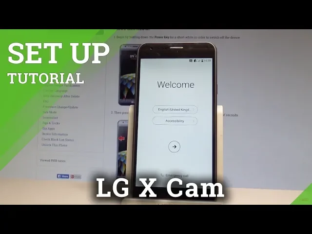 Video thumbnail for How to Activate LG X Cam - Initialization Setup Process |HardReset.info