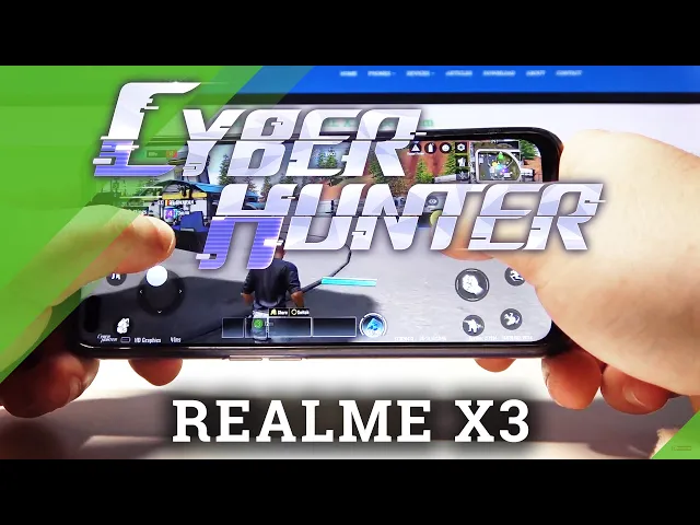 Video thumbnail for Performance Checkup on Realme X3 - Cyber Hunter Gameplay