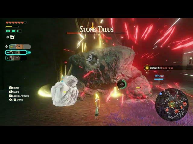 Video thumbnail for Hyrule Warriors: Age of Imprisonment - Where Ancient Wisdom Sleeps: Defeat Stone Talus Gameplay
