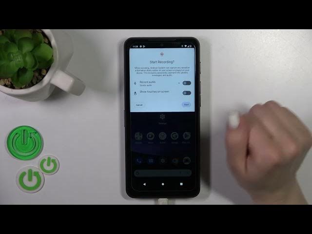 Video thumbnail for How to Change Screen Recorder Sound Settings on Cat S75?