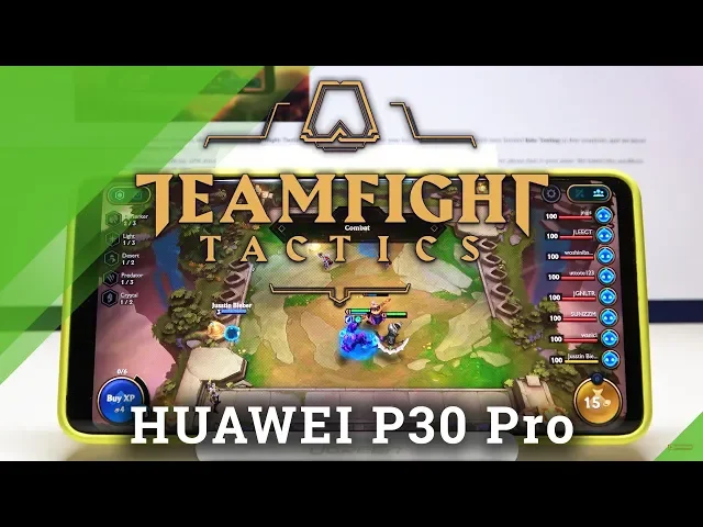 Video thumbnail for HUAWEI P30 Pro TFT Mobile GamePlay | Teamfight Tactics Test on P30 Pro