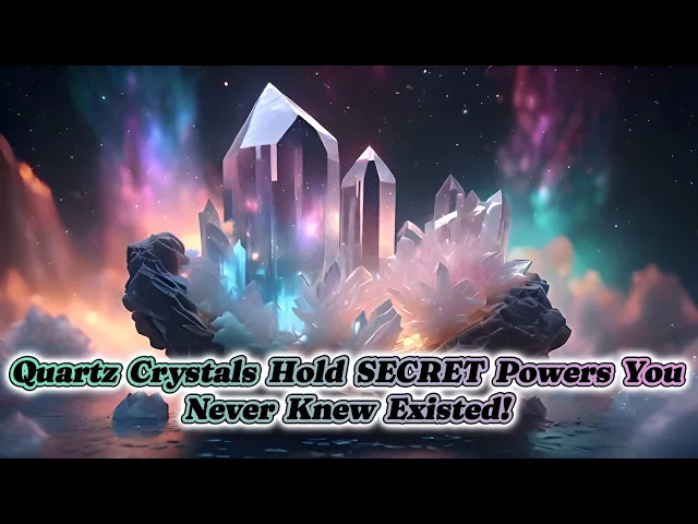 Video thumbnail for Quartz Crystals Hold SECRET Powers You Never Knew Existed