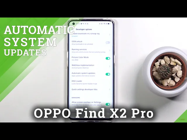 Video thumbnail for Enable Auto System Updates in OPPO Find X2 Pro