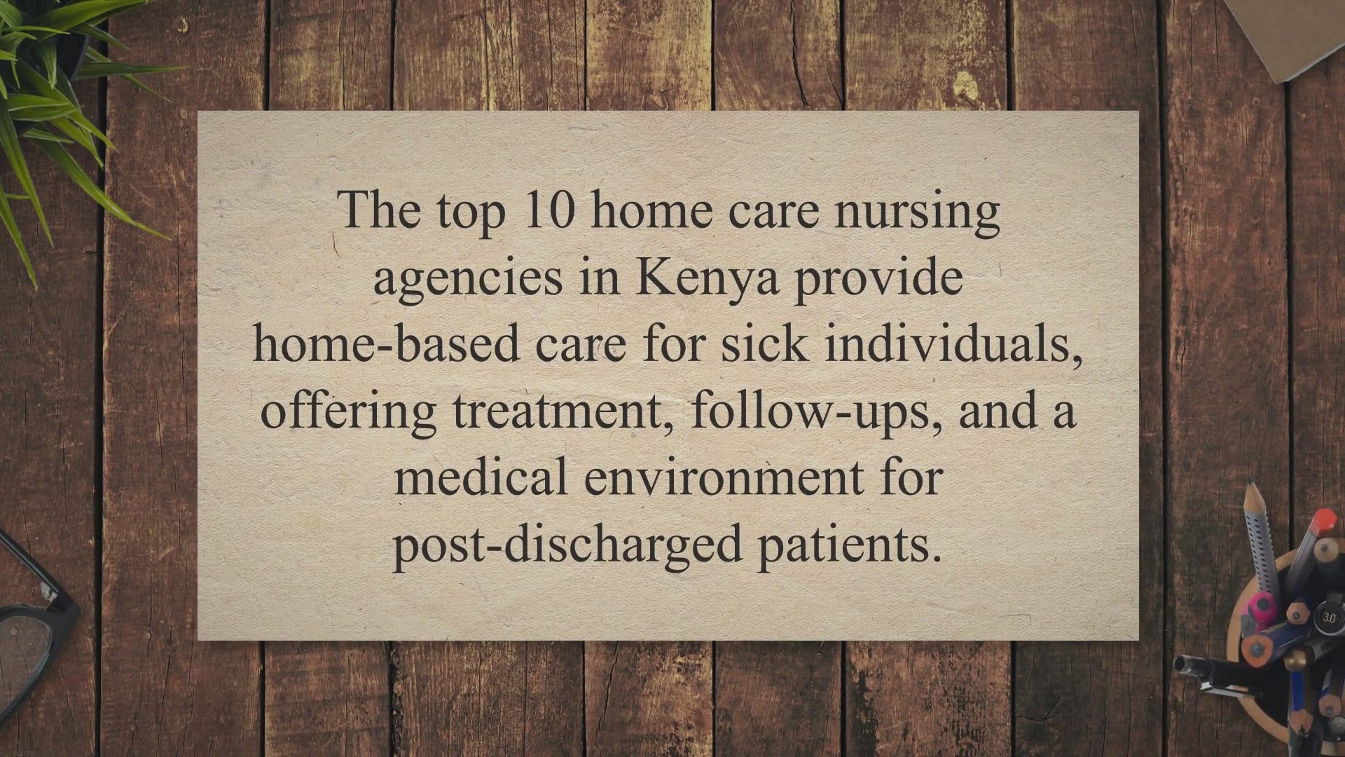 Video thumbnail for Top 10 Best Home Care Nursing Agencies in Kenya