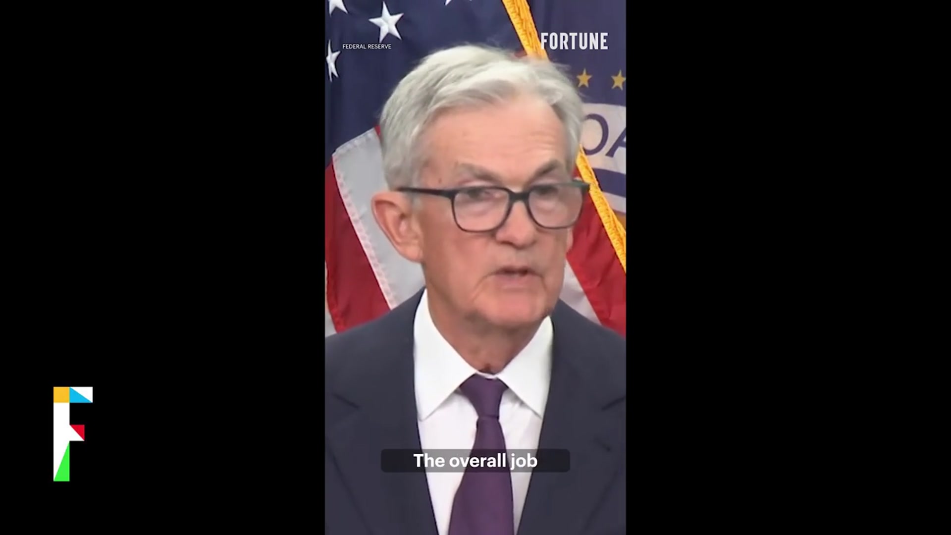 'Video thumbnail for Jerome Powell: Gen Z and minorities are "having a hard time finding jobs"'
