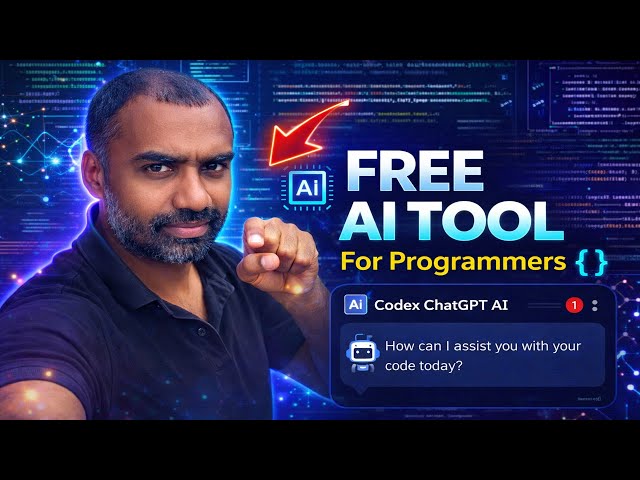 Video thumbnail for The Ultimate Free AI Tool for programmers Codex Chatgpt