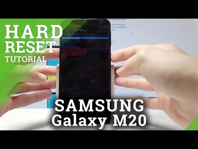Video thumbnail for Hard Reset SAMSUNG Galaxy M20 - Factory Reset / Bypass Screen Lock