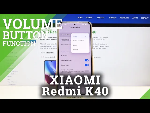 Video thumbnail for XIAOMI Redmi K40 and Buttons Managing – Change Volume Button Functions