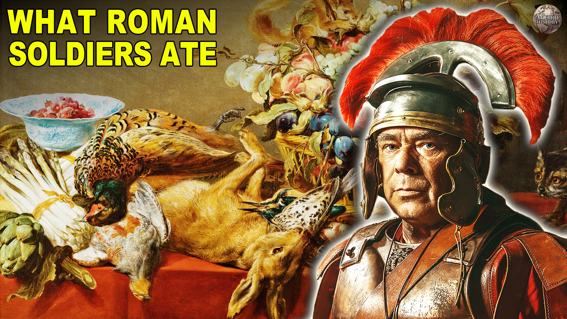 Video thumbnail for What Did Roman Soldiers Eat?