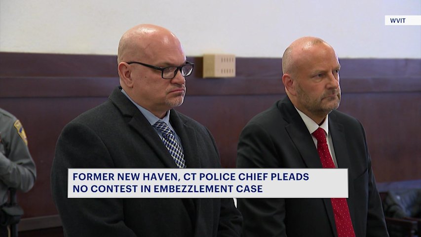 Video thumbnail for Former New Haven police chief pleads no contest to stealing $178,000