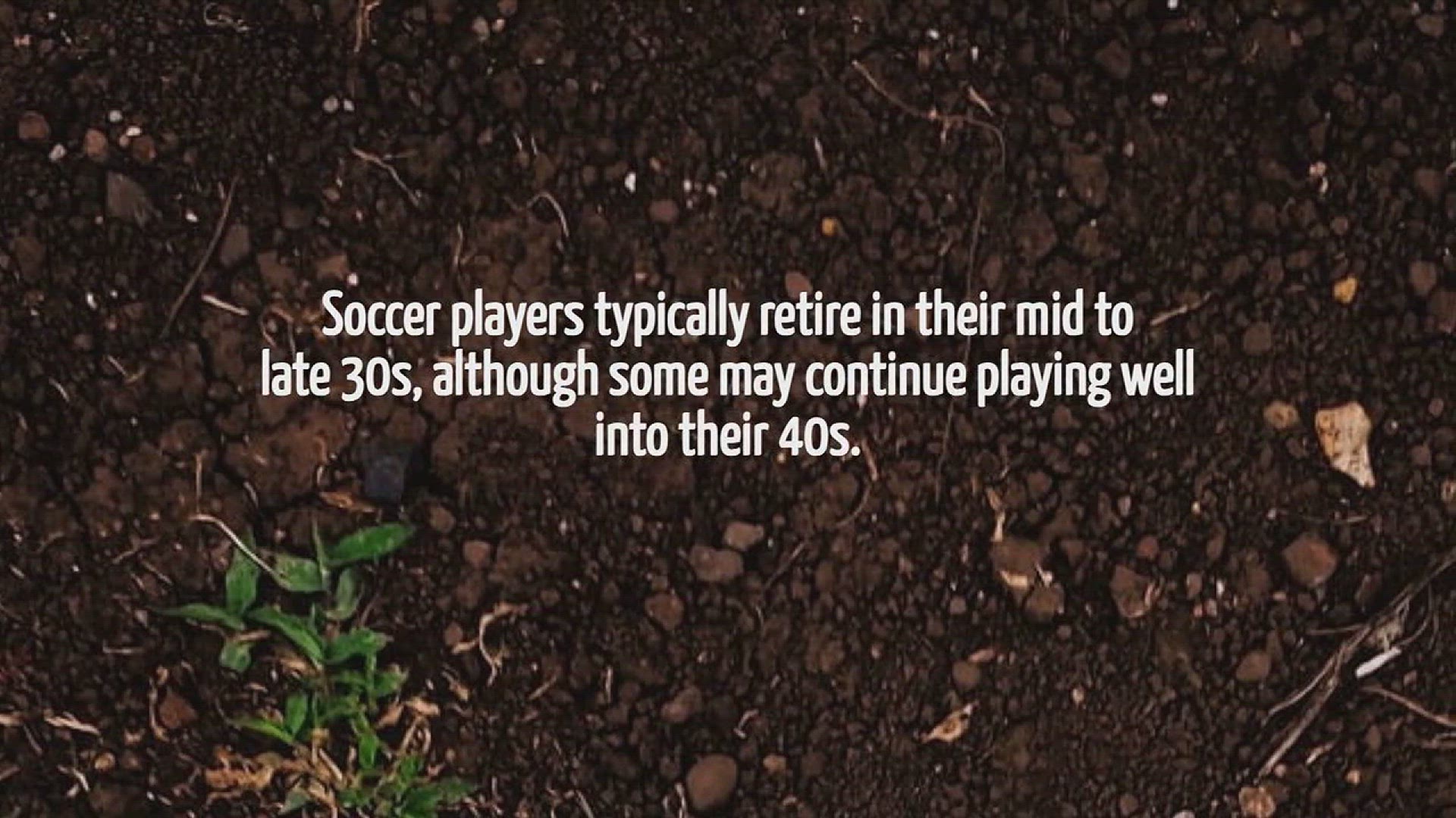 Video thumbnail for When Do Soccer Players Retire