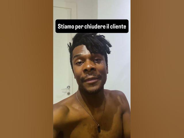 Video thumbnail for stiamo per chiudere il nuovo cliente