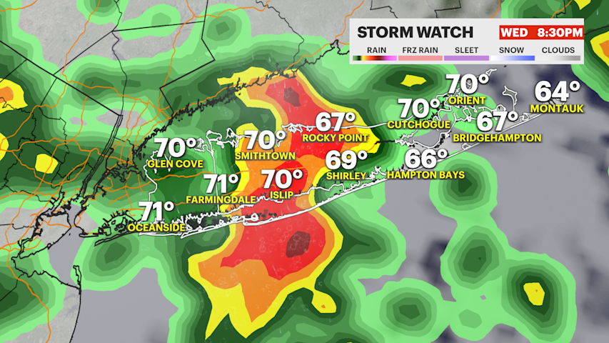 Video thumbnail for STORM WATCH: Scattered strong to severe thunderstorms remain possible this evening