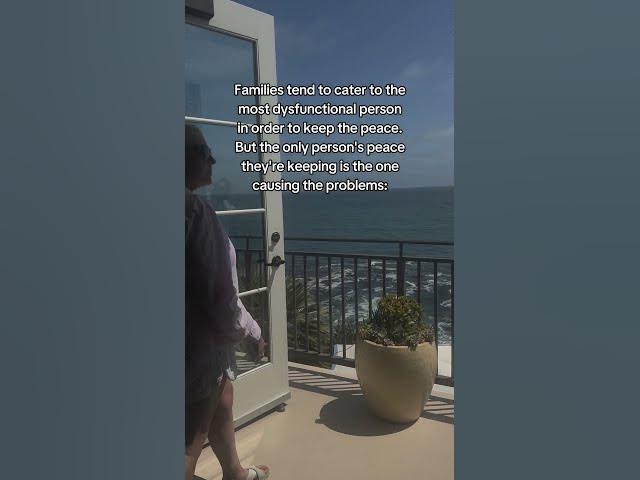 Video thumbnail for In dysfunctional families, everyone learns to walk on eggshells around the most volatile person.