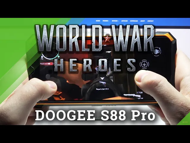 Video thumbnail for Test Game World War Heroes on Doogee S88 Pro | MediaTek Helio P70 | 6 GB RAM | Gameplay - FPS Check