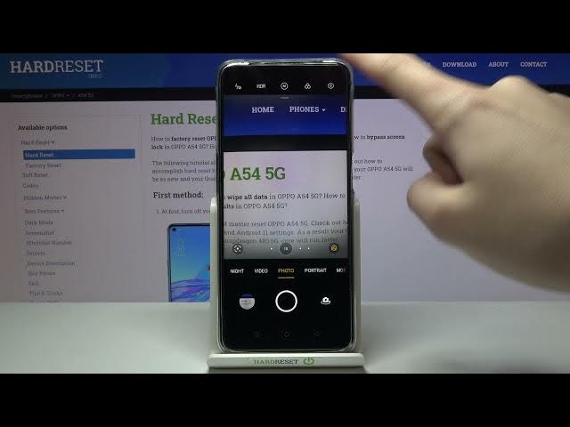 Video thumbnail for How to Enable / Disable Selfie Camera Mirror Effect on Oppo A54 5G?