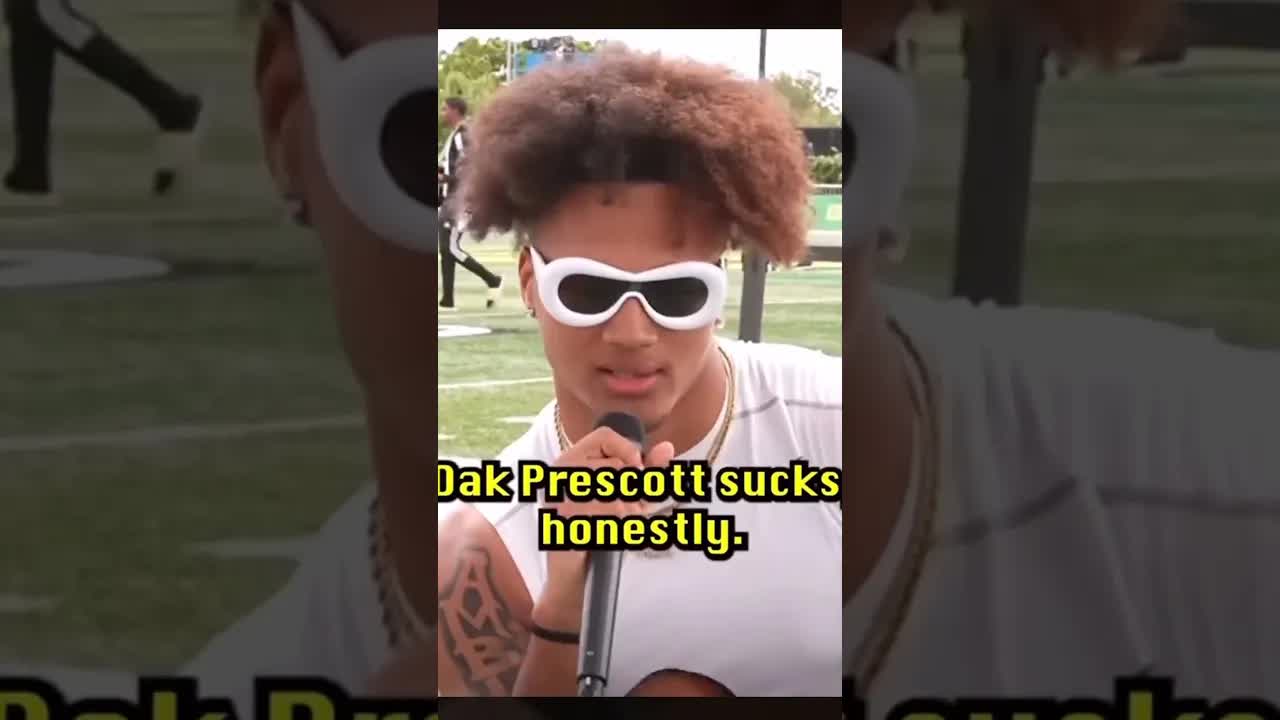 Video thumbnail for The #Cowboys Hate Is Real x Dak Prescott Slander SMH...