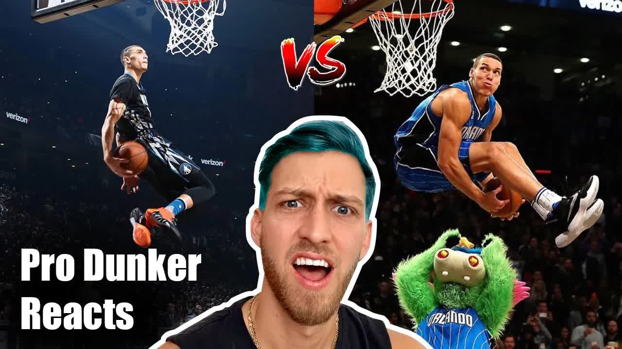 Video thumbnail for Jordan Kilganon reacting to Aaron Gordon VS Zach Lavine 2016 NBA Dunk Contest