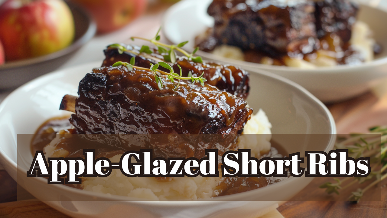 Video thumbnail for Cider glazed short rib recipe