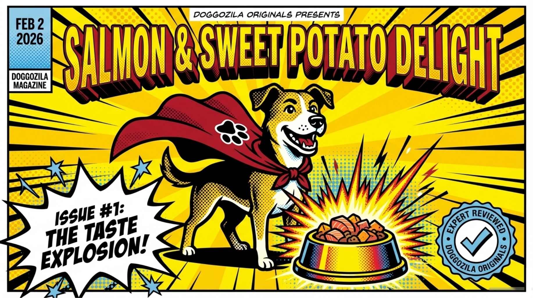 Video thumbnail for Salmon & Sweet Potato Recipe for Your Dog