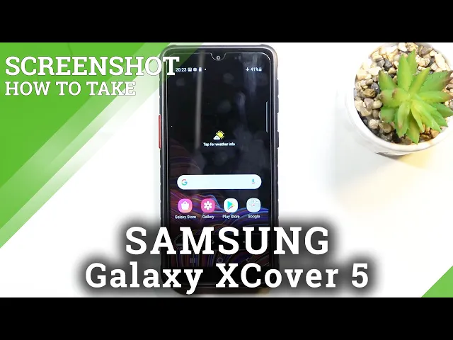 Video thumbnail for How to Take Screenshot in SAMSUNG Galaxy XCover 5 – Catch Fleeting Content