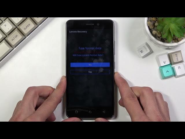Video thumbnail for How to Hard Reset via Recovery Mode LENOVO K6 -  Restore Defaults