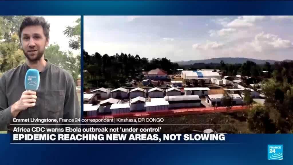 Video thumbnail for Ebola outbreak reaches new areas in Democratic Republic of Congo