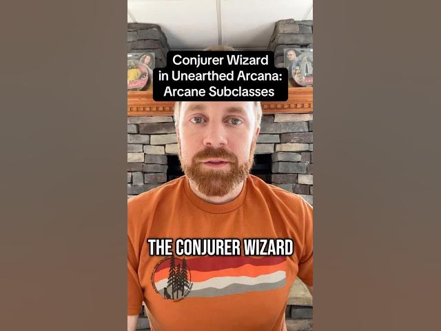 Video thumbnail for The Conjurer Wizard is back in Unearthed Arcana