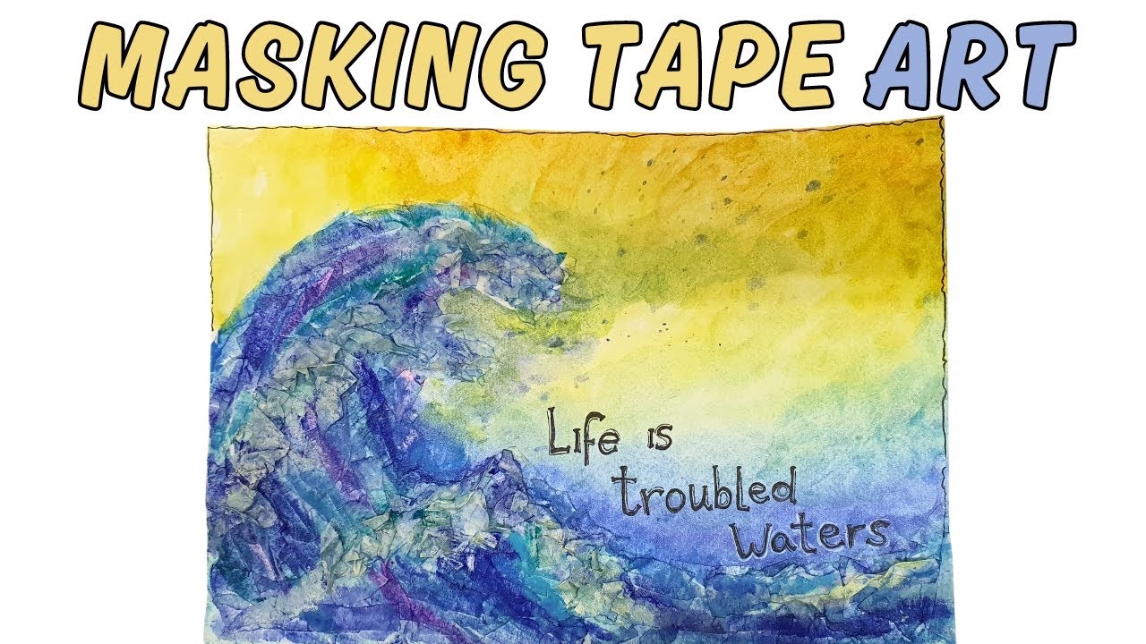 Video thumbnail for Masking Tape Art