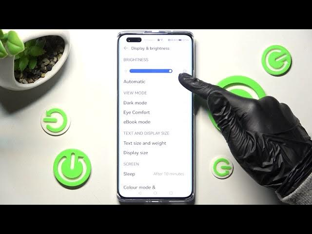 Video thumbnail for How to Turn On / Turn Off the Automatic Brightness on the HUAWEI Nova 10 Pro - Adaptive Brightness