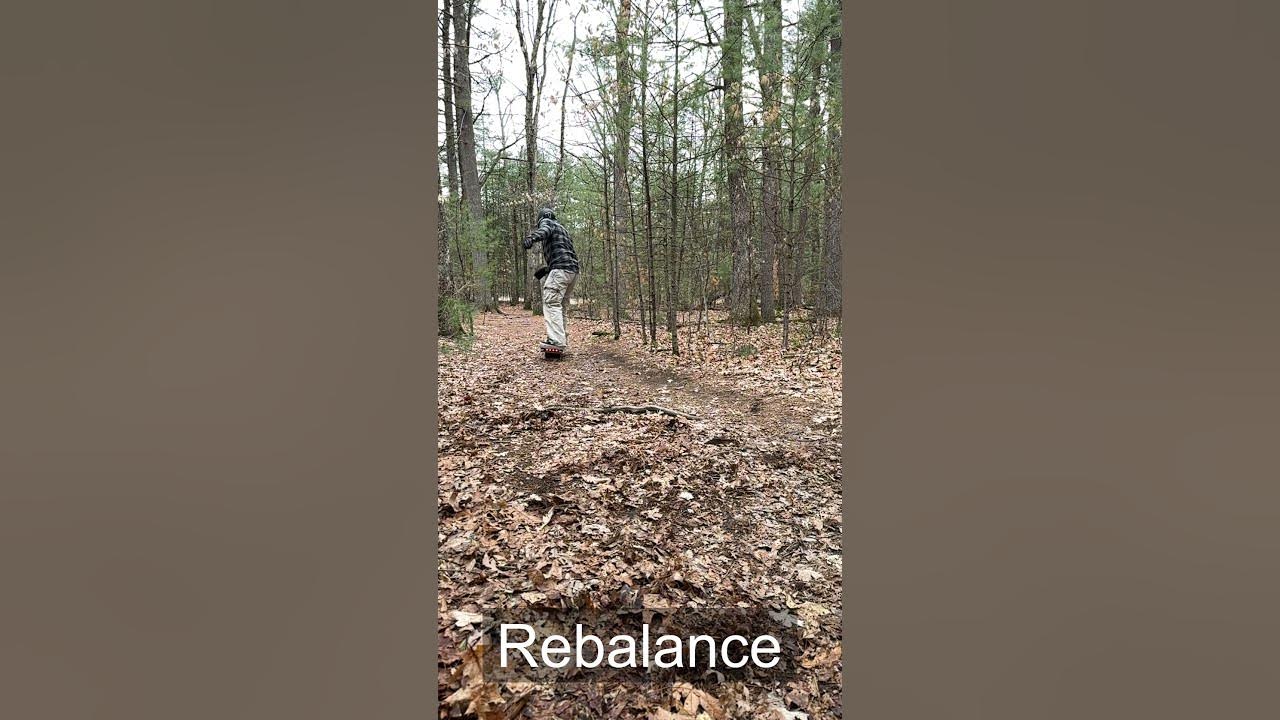 Video thumbnail for How to bonk over objects when riding trails on a Onewheel