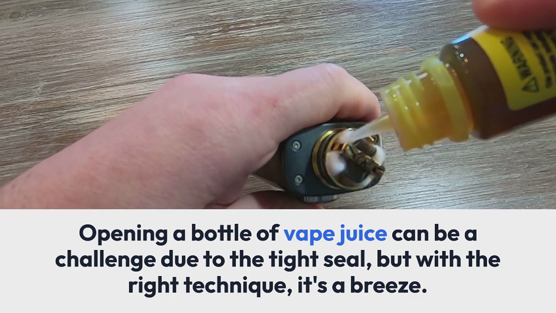 Video thumbnail for Open A Bottle-1