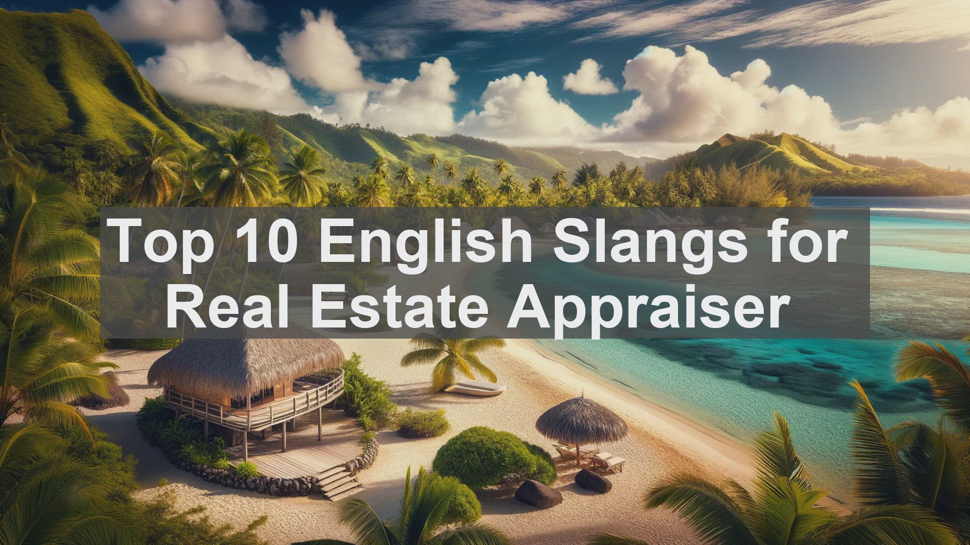 'Video thumbnail for Top 10 English Slangs for Real Estate Appraiser'